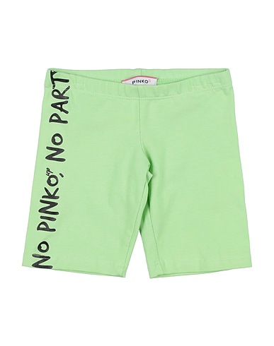 PINKO UP Shorts & Bermuda Green 95% Cotton, 5% Elastane