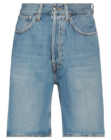 (+) PEOPLE Denim shorts Blue 100% Cotton