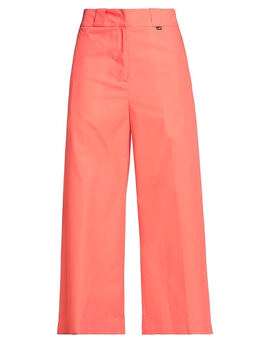 ANNA MOLINARI Casual trouser Coral 100% Cotton