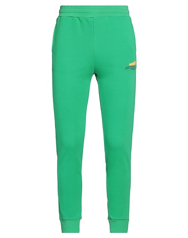 SUNS BOARDS Casual pants Green 100% Cotton