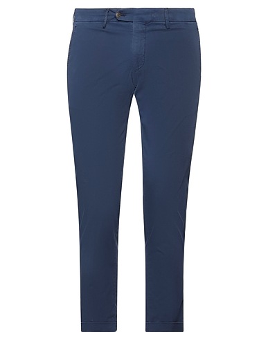 MICHAEL COAL Casual pants Blue 98% Cotton, 2% Elastane