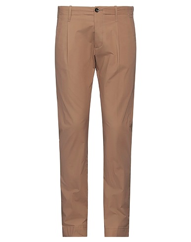 NINE IN THE MORNING Casual trouser Light brown 96% Cotton, 4% Elastane