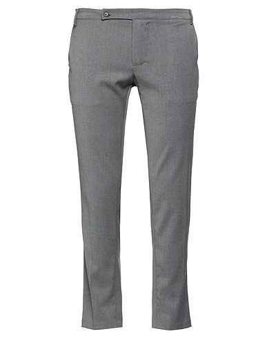 SUPERTRUMP Casual trouser Grey 88% Other Fibres, 12% Elastane