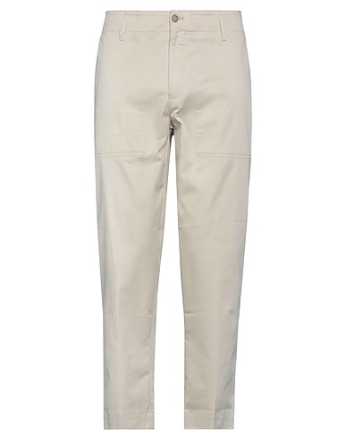 BRIGLIA 1949 Casual trouser Beige 98% Cotton, 2% Elastane
