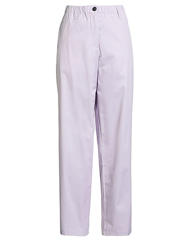 MSGM Casual trouser Lilac 100% Cotton