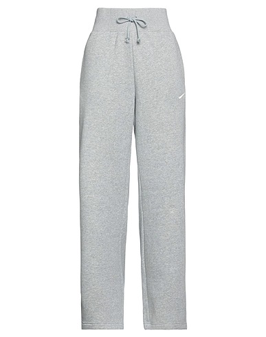 NIKE Casual pants Nike Sportswear Phoenix Fleece Women's High-Waisted Wide-Leg Sweatpants Grey 80% Cotton, 20% Polyester