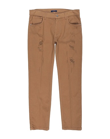 ENTRE AMIS Pantalone Marrone 98% Cotone, 2% Elastan