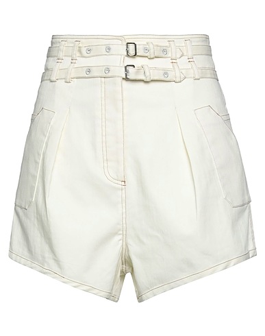 CLIPS Shorts & Bermuda Ivory 97% Cotton, 3% Elastane