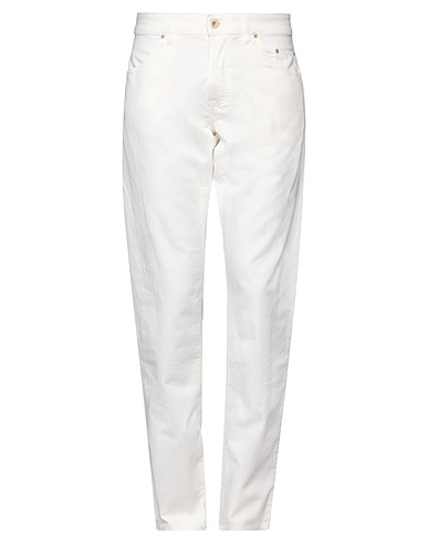 SIVIGLIA 5-pocket Ivory 70% Cotton, 27% Linen, 3% Elastane