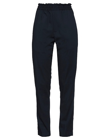 ANGEL HOUSE Pantalon Bleu nuit 64% Polyester, 34% Viscose, 2% Fibres élastiques