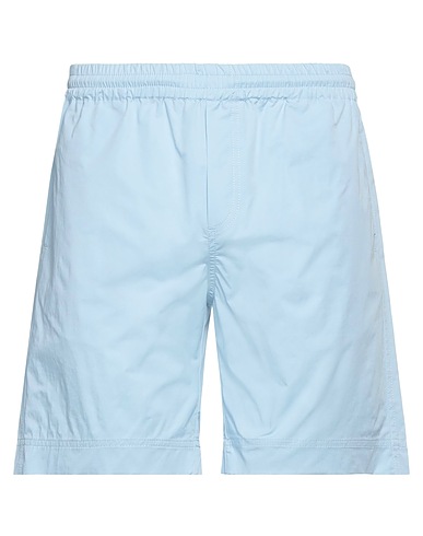 MSGM Shorts & Bermuda Celeste 97% Cotone, 3% Elastan