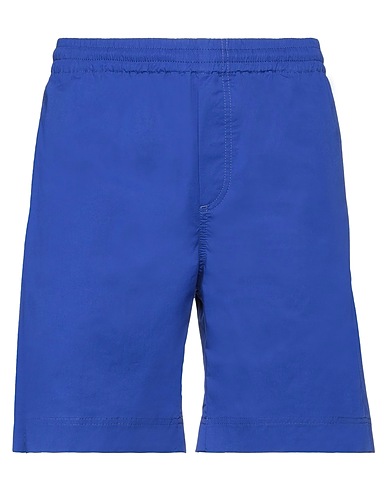 MSGM Shorts & Bermuda Blu china 97% Cotone, 3% Elastan