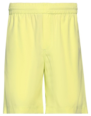 MSGM Shorts y Bermudas Verde lima 77% Lyocell, 23% Poliéster