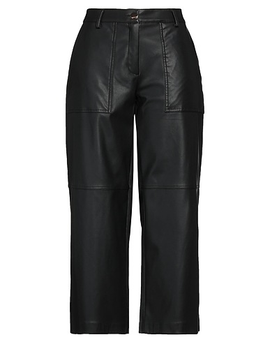 TWINSET Casual pants Black 100% Polyester