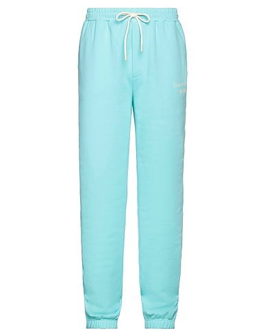 MSGM Casual pants Azure 100% Organic cotton