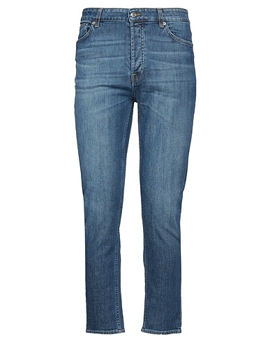 DEPARTMENT 5 Denim pants Blue 98% Cotton, 2% Elastane