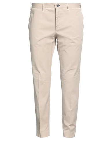INCOTEX Casual trouser Beige 97% Cotton, 3% Elastane