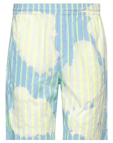 MSGM Shorts & Bermuda White 90% Cotton, 10% Polyester