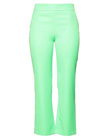 NO SECRETS Casual trouser Lime green 95% Polyester, 5% Elastane