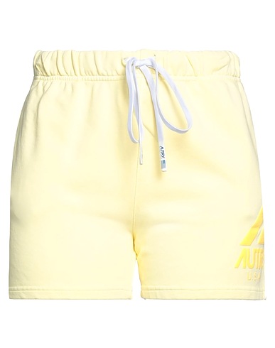 AUTRY Shorts & Bermuda Pastel yellow 100% Cotton