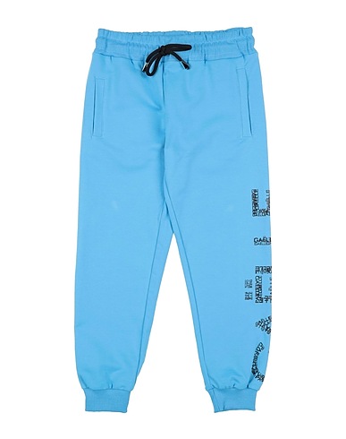 GAëLLE Paris Casual trouser Sky blue 95% Cotton, 5% Elastane