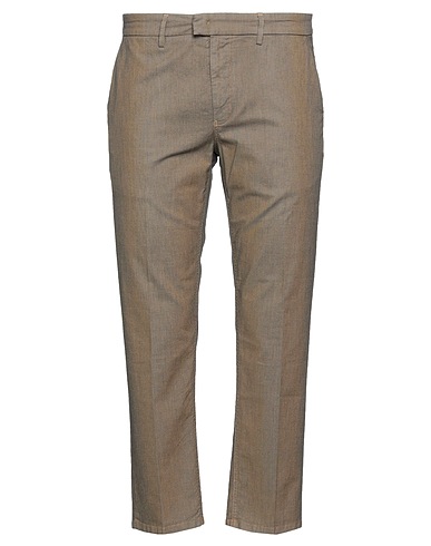 DONDUP Casual trouser Khaki 98% Cotton, 2% Elastane