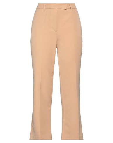 RUE DU BAC Casual pants Beige 88% Polyester, 12% Elastane