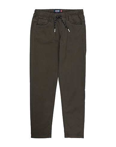 ASPEN POLO CLUB Casual trouser Military green 98% Cotton, 2% Elastane