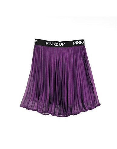 PINKO UP Gonna Viola scuro 100% Poliestere
