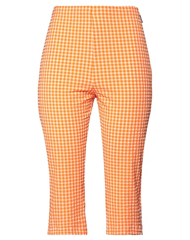 MSGM Casual pants Orange 48% Polyester, 46% Polyamide, 6% Elastane