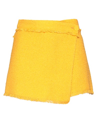 MSGM Shorts & Bermuda Giallo ocra 65% Cotone, 30% Poliestere, 5% Altre Fibre