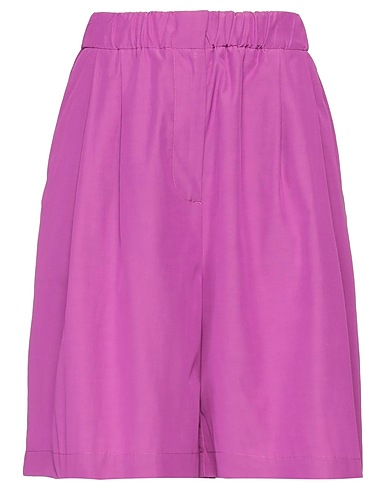 MSGM Shorts & Bermuda Mauve 62% Viscose, 38% Cotton