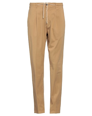 CRUNA Casual pants Camel 100% Cotton