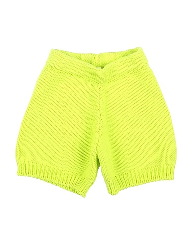 VICOLO Shorts & Bermuda Lime green 55% Cotton, 45% Polyamide