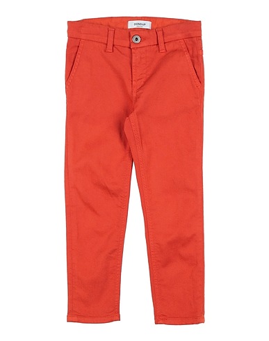 DONDUP Casual trouser Orange 92% Cotton, 6% Elastomultiester, 2% Elastane