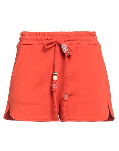 DONDUP Shorts & Bermuda Rust 100% Cotton, Elastane