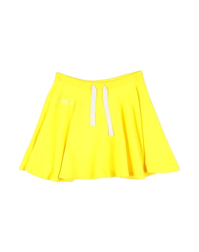 VICOLO Skirt Yellow 96% Cotton, 4% Elastane