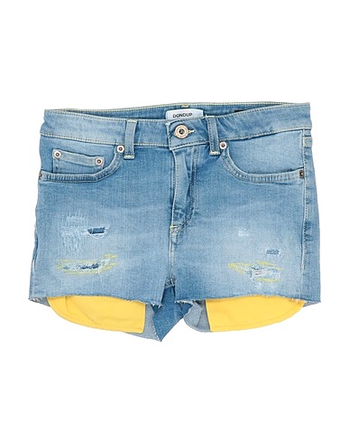 DONDUP Denim shorts Blue 98% Cotton, 2% Elastane