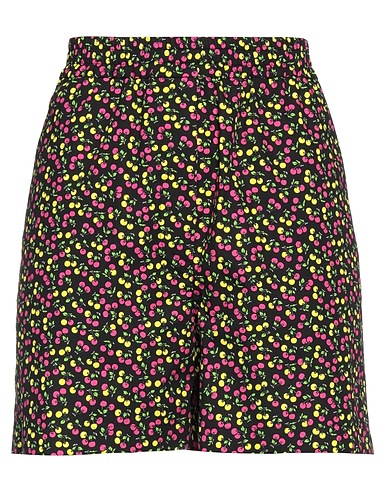 MSGM Shorts & Bermuda Black 100% Cotton