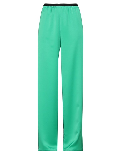 RUE DU BAC Casual trouser Green 100% Polyester