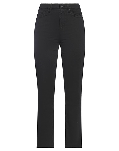 KAOS JEANS Casual trouser Black 65% Cotton, 32% Tencel™, 3% Elastane