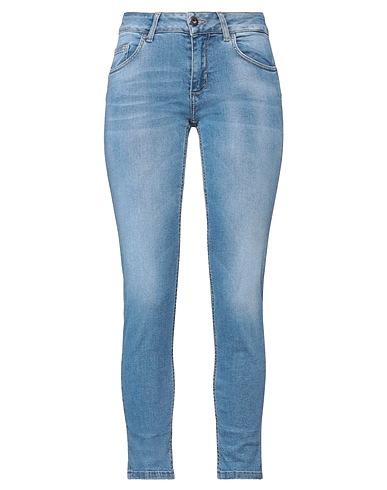 LIU •JO Denim pants Blue 98% Cotton, 2% Elastane, Viscose