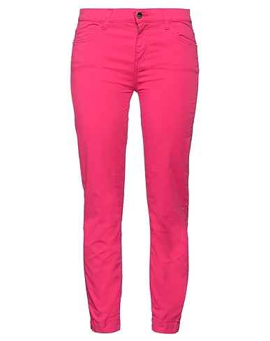 KAOS JEANS Casual pants Fuchsia 98% Cotton, 2% Elastane