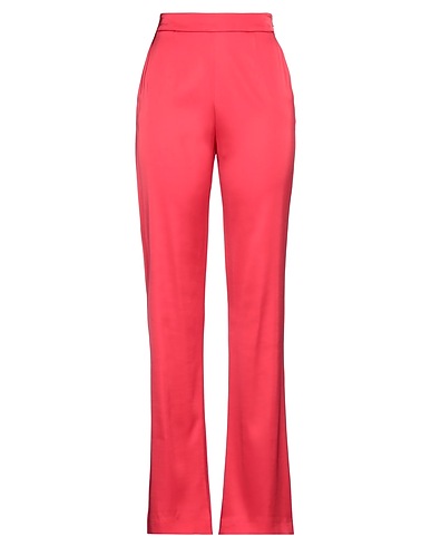 PATRIZIA PEPE SERA Casual trouser Coral 98% Viscose, 2% Elastane