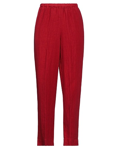 ISABELLA CLEMENTINI Pantalone Mattone 100% Cotone