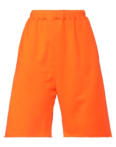 ARIES Shorts & Bermuda Orange 100% Cotton