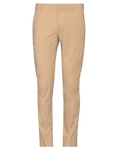 AGLINI Casual trouser Camel 95% Cotton, 5% Elastane