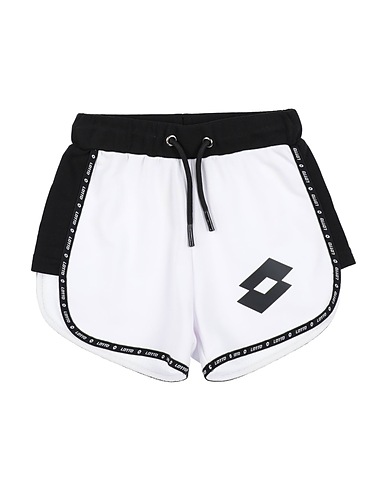 LOTTO Pantalone felpa Bianco 80% Cotone, 20% Poliestere
