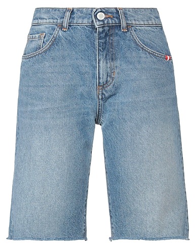 AMISH SUPPLIES Denim shorts Blue 100% Cotton