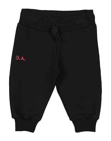 DANIELE ALESSANDRINI Casual trouser Black 95% Cotton, 5% Elastane